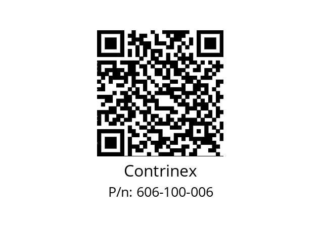  606100006 Contrinex 606-100-006