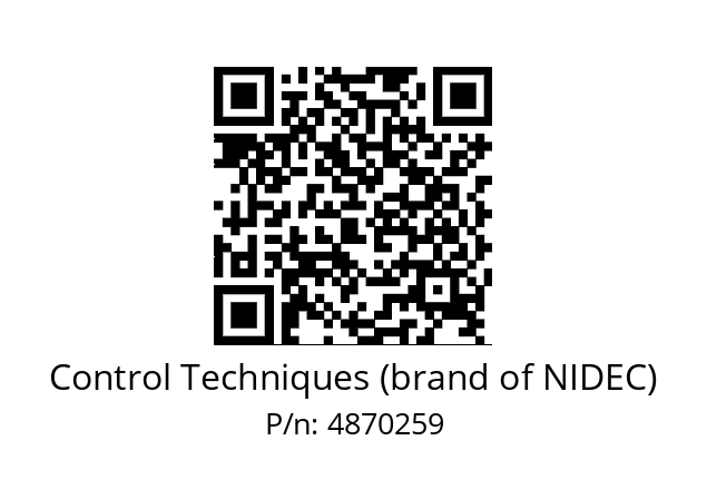   Control Techniques (brand of NIDEC) 4870259