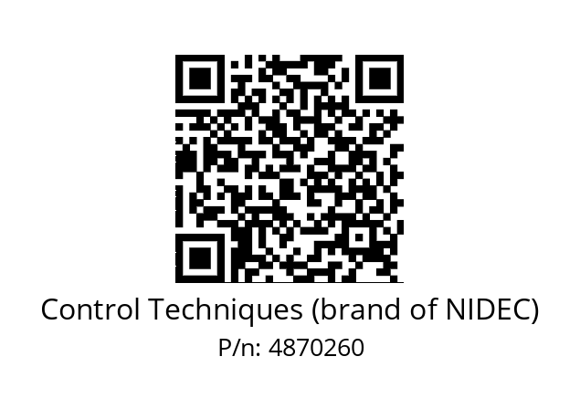   Control Techniques (brand of NIDEC) 4870260