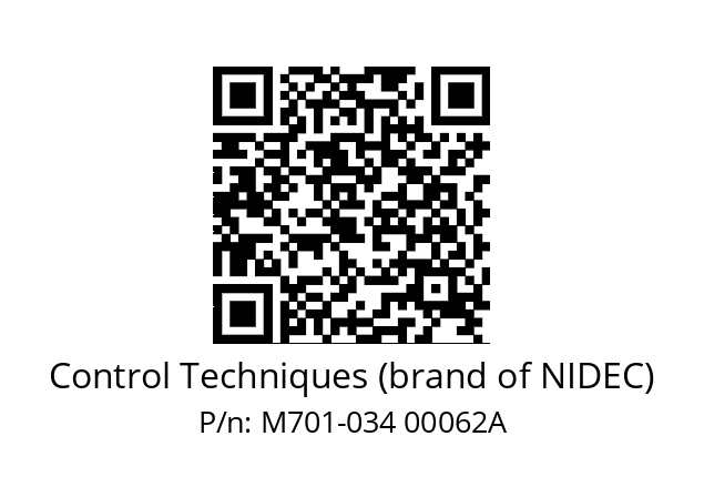   Control Techniques (brand of NIDEC) M701-034 00062A