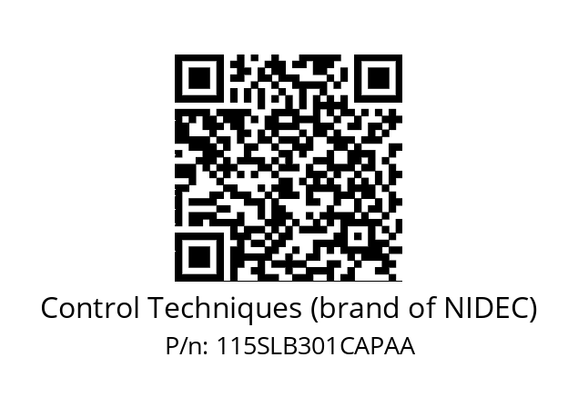   Control Techniques (brand of NIDEC) 115SLB301CAPAA