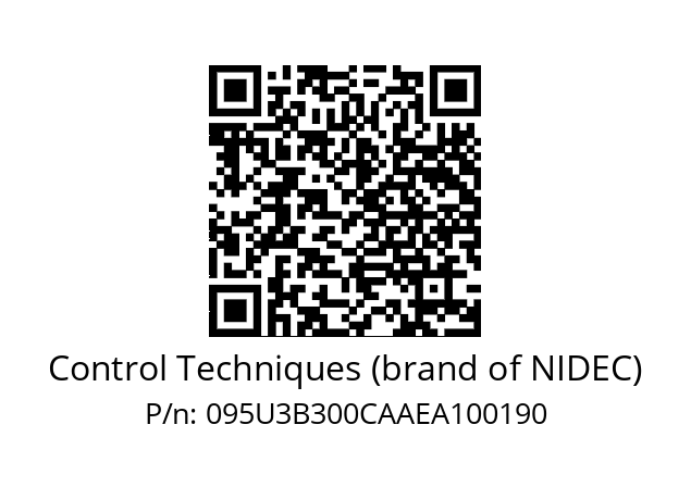   Control Techniques (brand of NIDEC) 095U3B300CAAEA100190