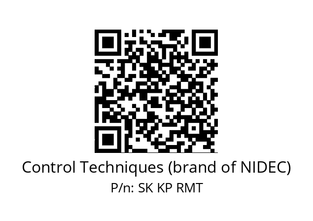   Control Techniques (brand of NIDEC) SK KP RMT