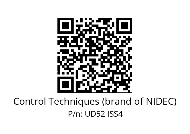   Control Techniques (brand of NIDEC) UD52 ISS4