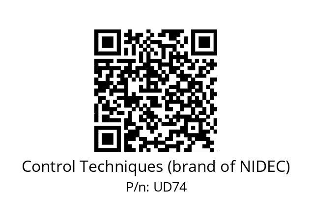   Control Techniques (brand of NIDEC) UD74