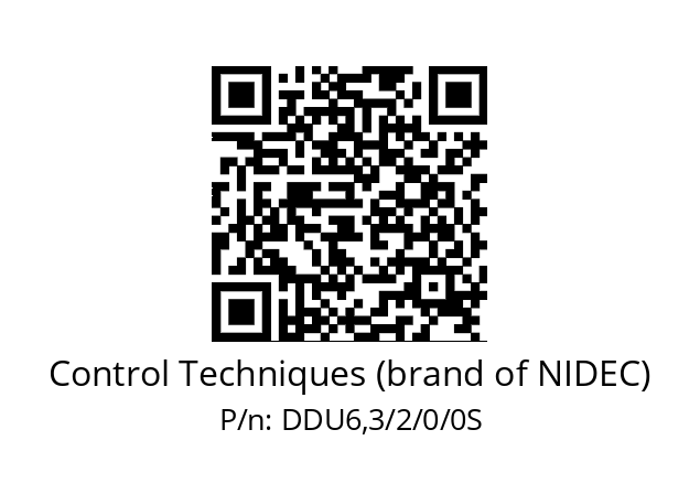   Control Techniques (brand of NIDEC) DDU6,3/2/0/0S