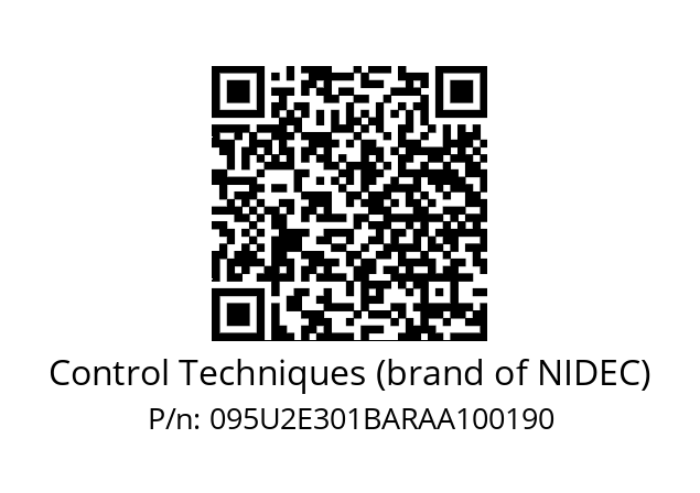   Control Techniques (brand of NIDEC) 095U2E301BARAA100190