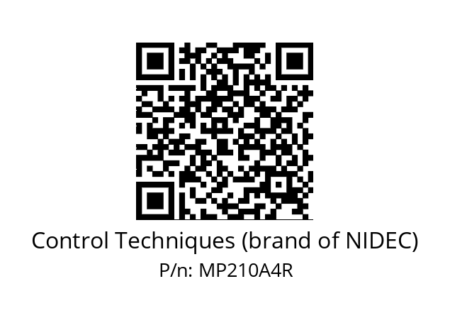   Control Techniques (brand of NIDEC) MP210A4R