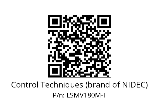   Control Techniques (brand of NIDEC) LSMV180M-T