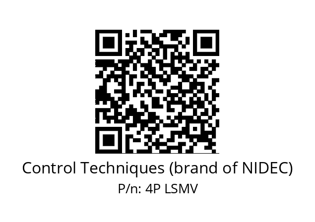   Control Techniques (brand of NIDEC) 4P LSMV