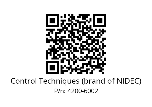   Control Techniques (brand of NIDEC) 4200-6002