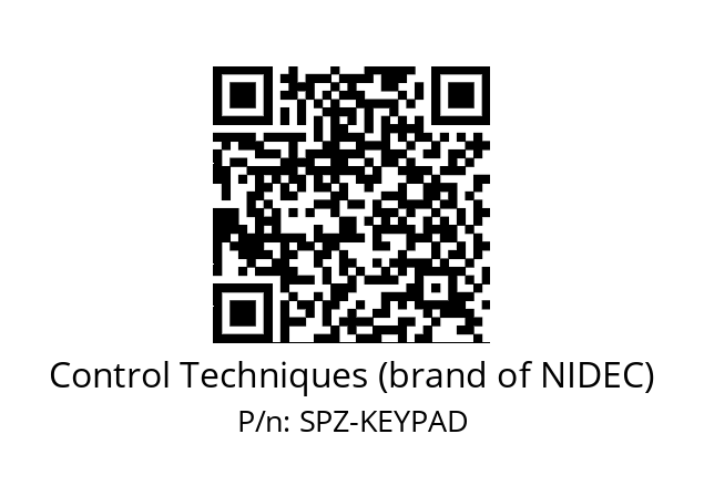   Control Techniques (brand of NIDEC) SPZ-KEYPAD