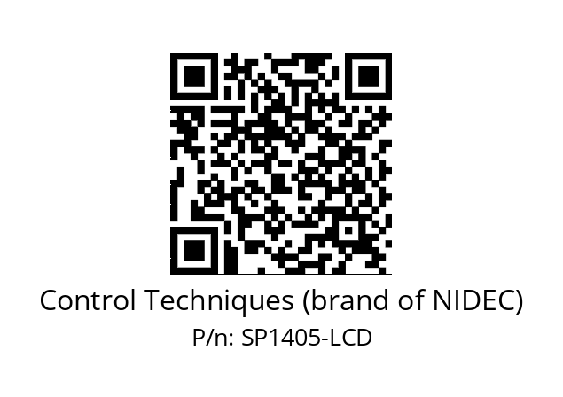   Control Techniques (brand of NIDEC) SP1405-LCD