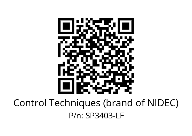   Control Techniques (brand of NIDEC) SP3403-LF