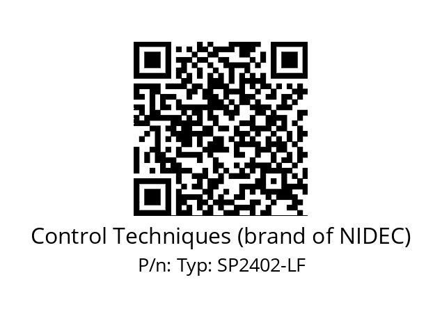   Control Techniques (brand of NIDEC) Typ: SP2402-LF