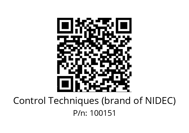   Control Techniques (brand of NIDEC) 100151