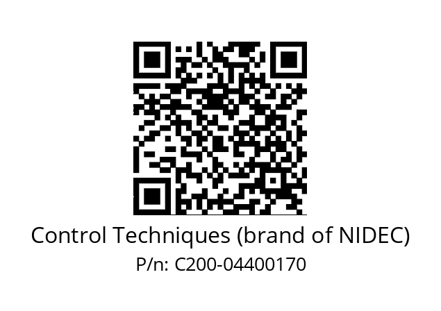   Control Techniques (brand of NIDEC) C200-04400170