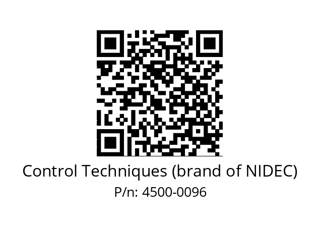   Control Techniques (brand of NIDEC) 4500-0096