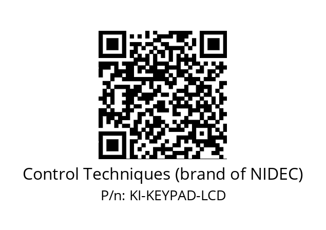   Control Techniques (brand of NIDEC) KI-KEYPAD-LCD