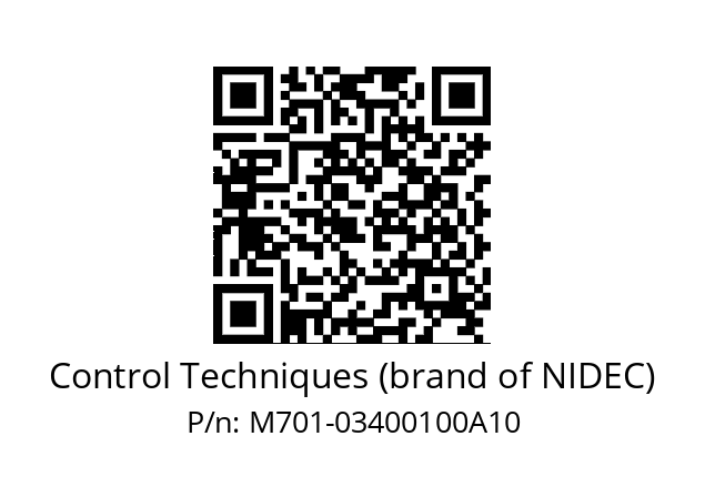   Control Techniques (brand of NIDEC) M701-03400100A10