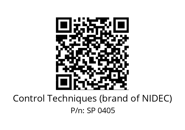   Control Techniques (brand of NIDEC) SP 0405