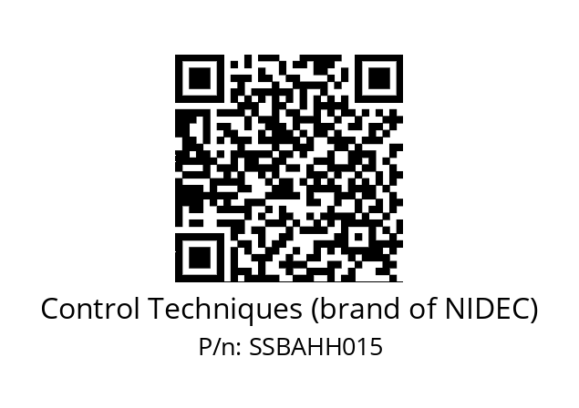   Control Techniques (brand of NIDEC) SSBAHH015