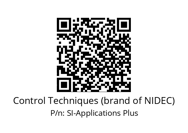   Control Techniques (brand of NIDEC) SI-Applications Plus