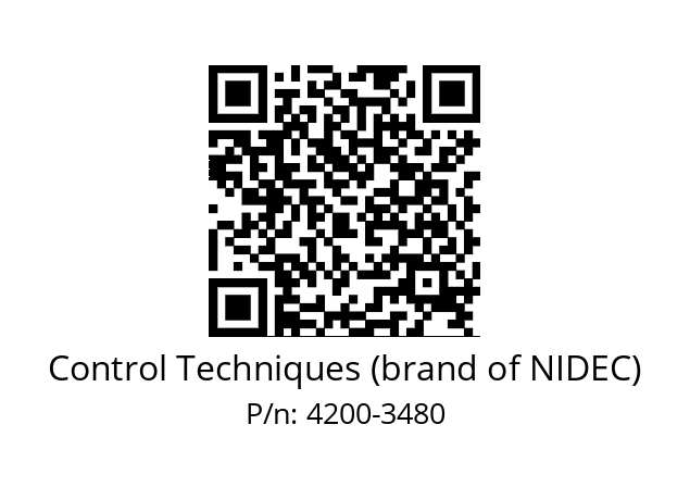   Control Techniques (brand of NIDEC) 4200-3480