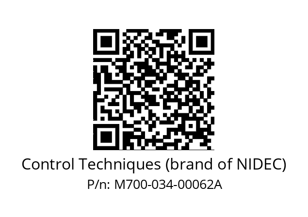   Control Techniques (brand of NIDEC) M700-034-00062A