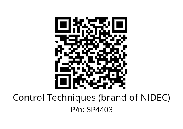   Control Techniques (brand of NIDEC) SP4403