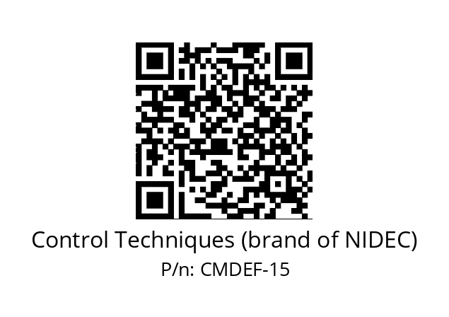   Control Techniques (brand of NIDEC) CMDEF-15