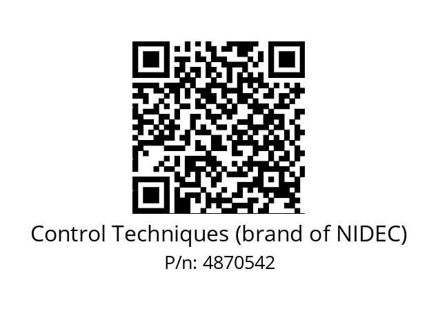   Control Techniques (brand of NIDEC) 4870542