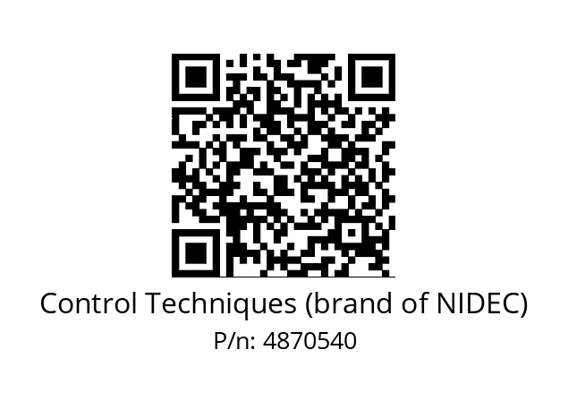   Control Techniques (brand of NIDEC) 4870540