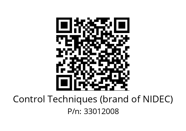   Control Techniques (brand of NIDEC) 33012008