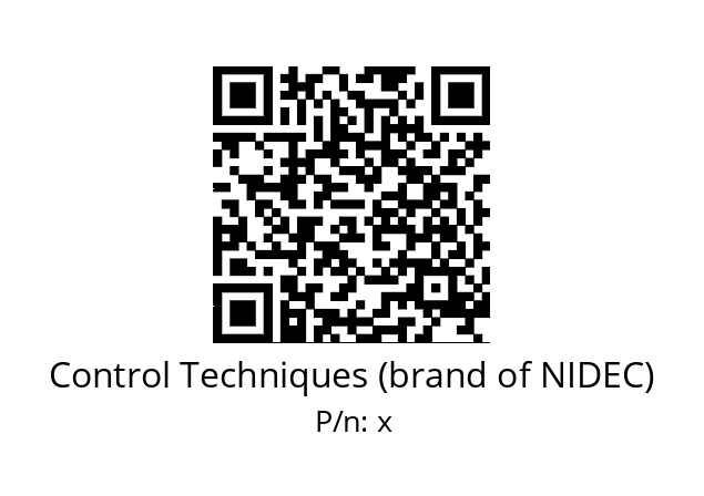   Control Techniques (brand of NIDEC) х