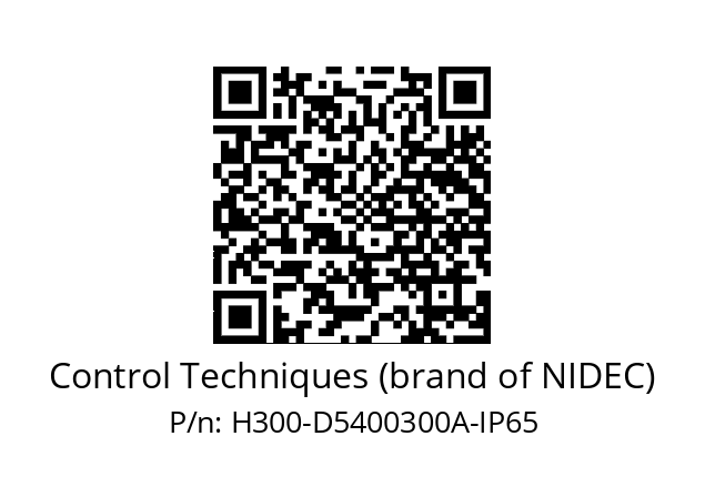   Control Techniques (brand of NIDEC) H300-D5400300A-IP65