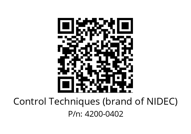   Control Techniques (brand of NIDEC) 4200-0402