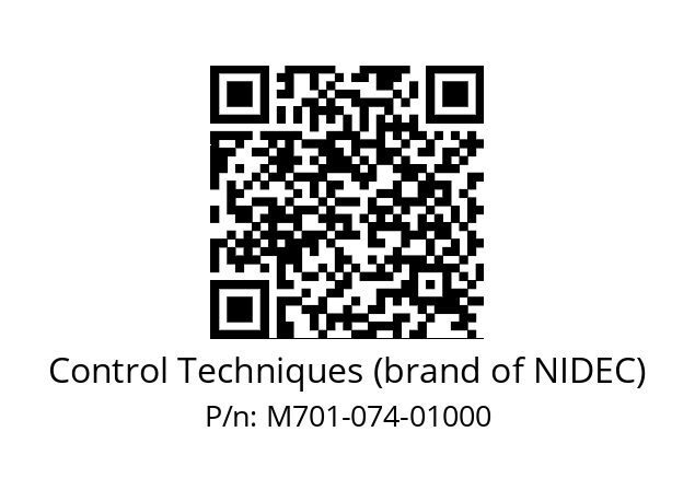   Control Techniques (brand of NIDEC) M701-074-01000