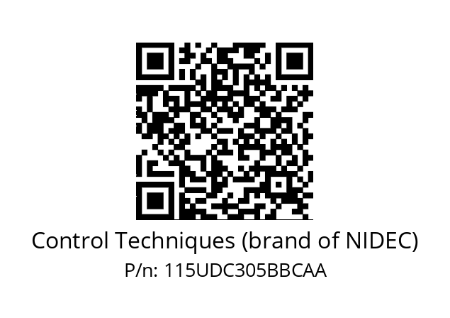   Control Techniques (brand of NIDEC) 115UDC305BBCAA