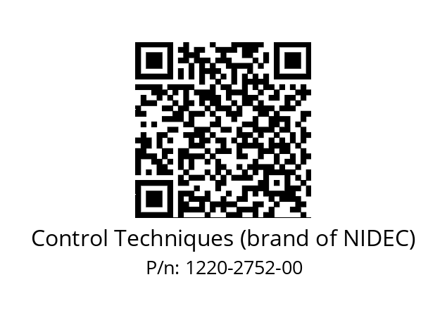   Control Techniques (brand of NIDEC) 1220-2752-00