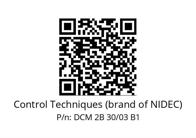   Control Techniques (brand of NIDEC) DCM 2B 30/03 B1