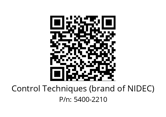   Control Techniques (brand of NIDEC) 5400-2210