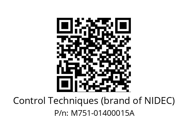   Control Techniques (brand of NIDEC) M751-01400015A