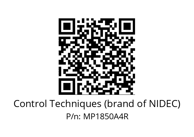   Control Techniques (brand of NIDEC) MP1850A4R