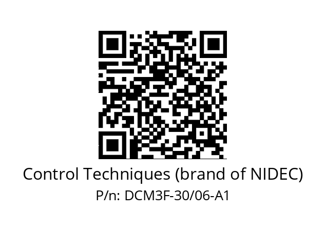   Control Techniques (brand of NIDEC) DCM3F-30/06-A1