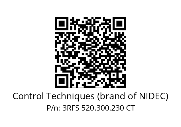   Control Techniques (brand of NIDEC) 3RFS 520.300.230 CT