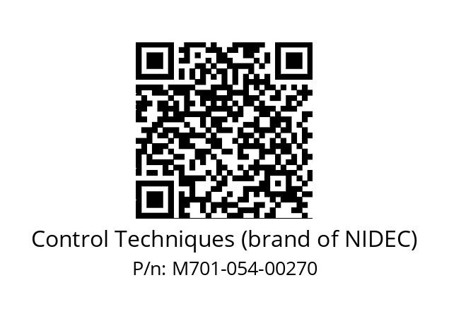   Control Techniques (brand of NIDEC) M701-054-00270