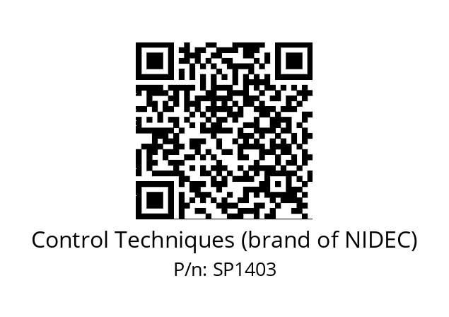   Control Techniques (brand of NIDEC) SP1403