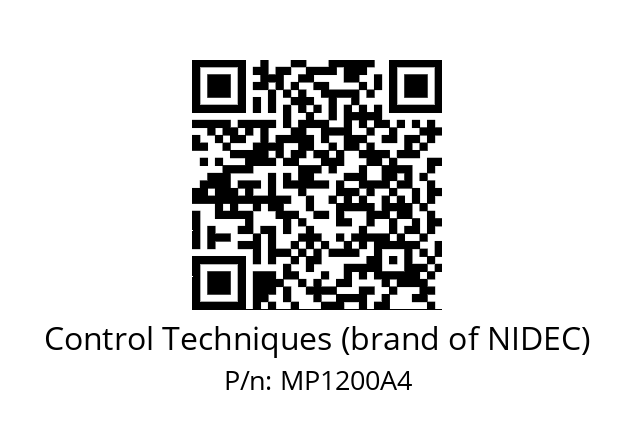   Control Techniques (brand of NIDEC) MP1200A4