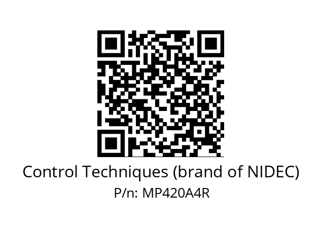   Control Techniques (brand of NIDEC) MP420A4R